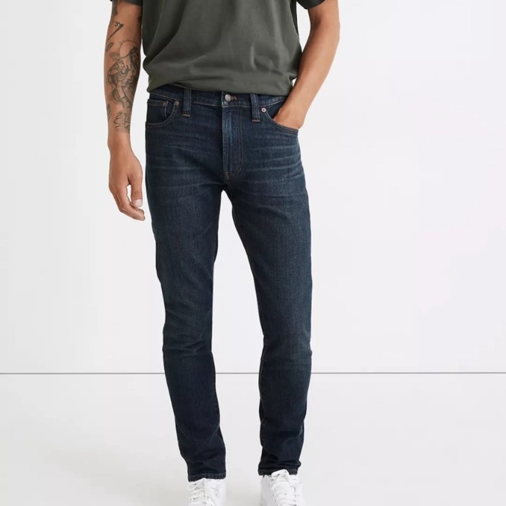 Madewell mens 29/30 skinny jean in Stratfield wash